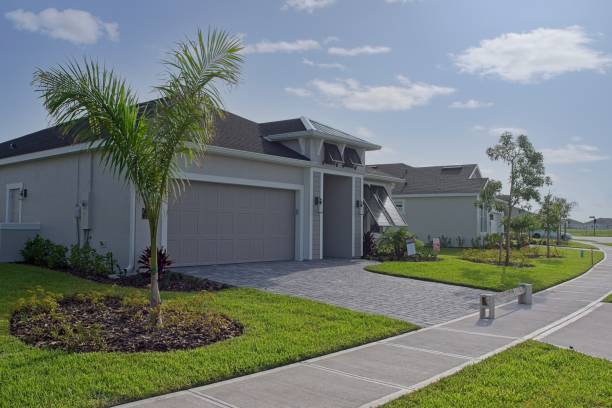 Paver Driveway Replacement in Highlands, CA